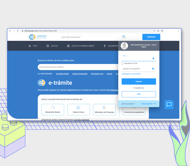 e-tramite portal